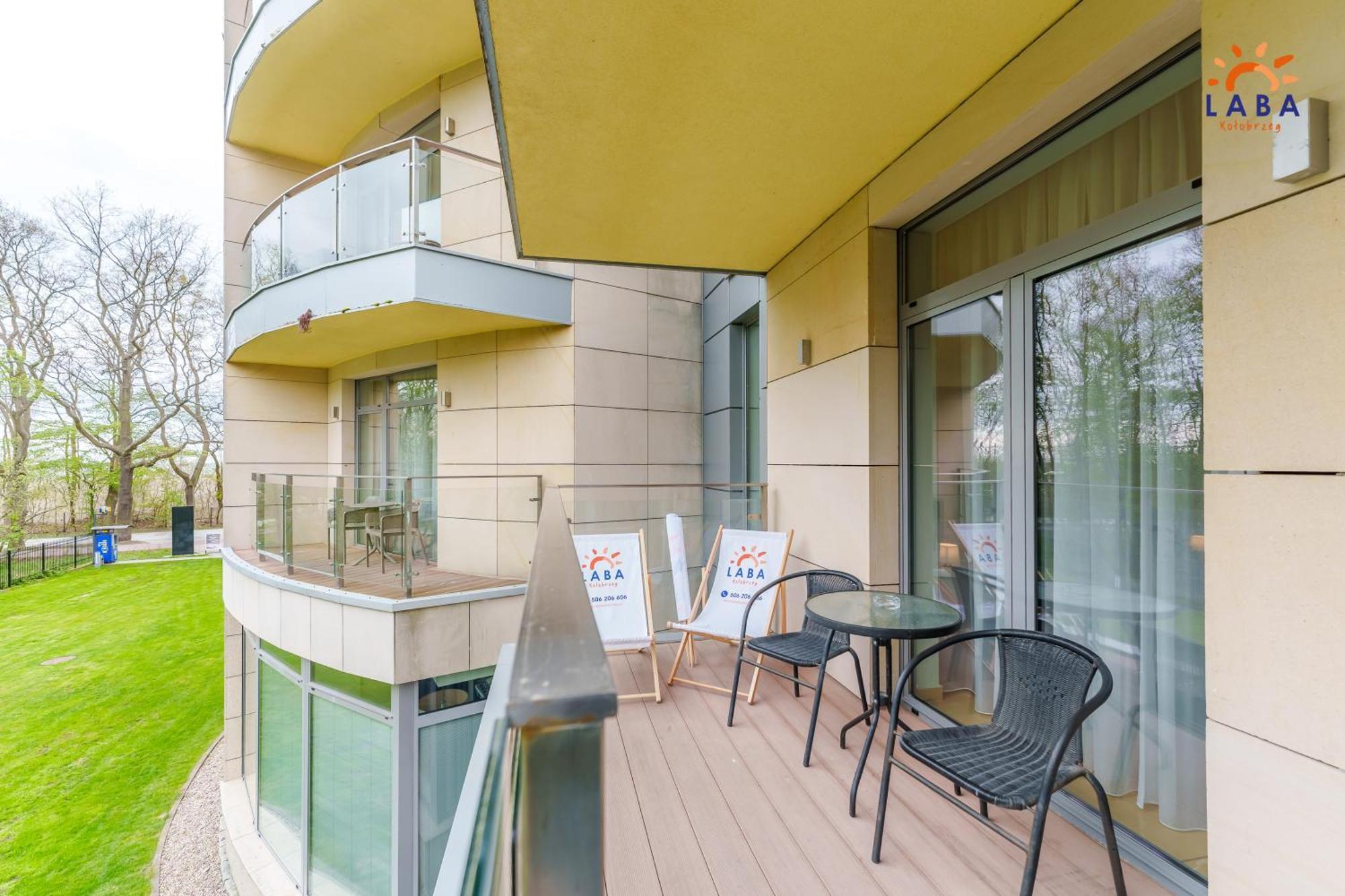 Laba Kolobrzeg Apartamenty Diune Z Parkingiem Luaran gambar